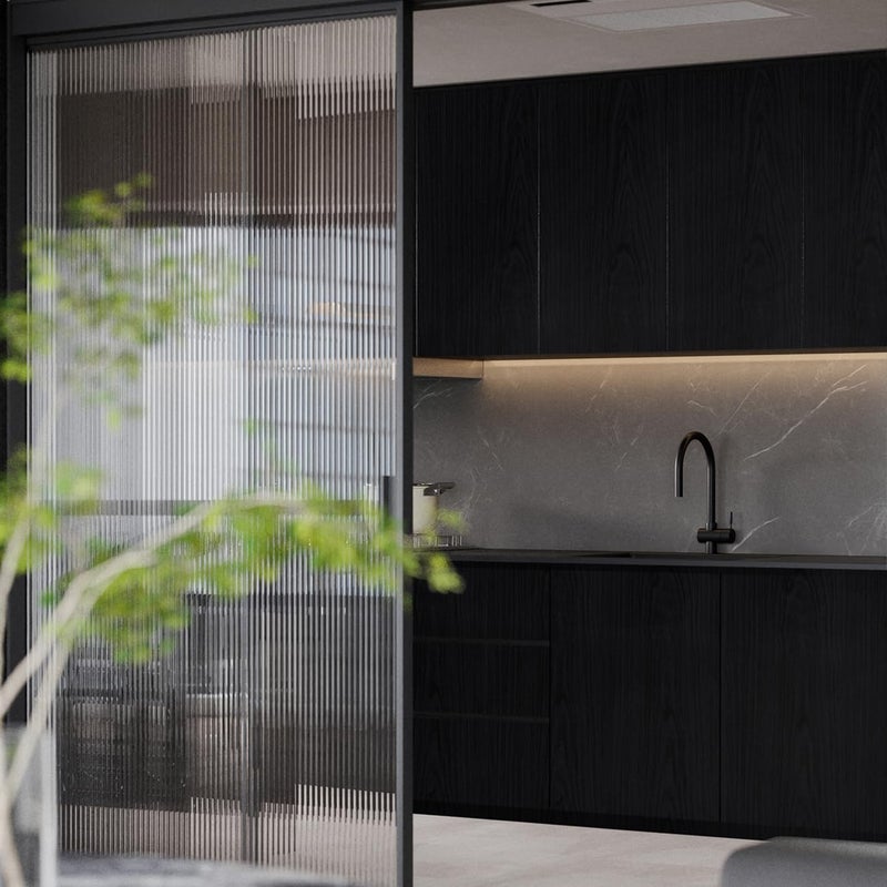 Fiula Black Wood Black Peel and Stick Wallpaper 197â€Ã—17.5â€ Self Adhesive Wallpaper Removable Stick and Peel Wallpapers Black Wood Grain Vinyl - Image 4